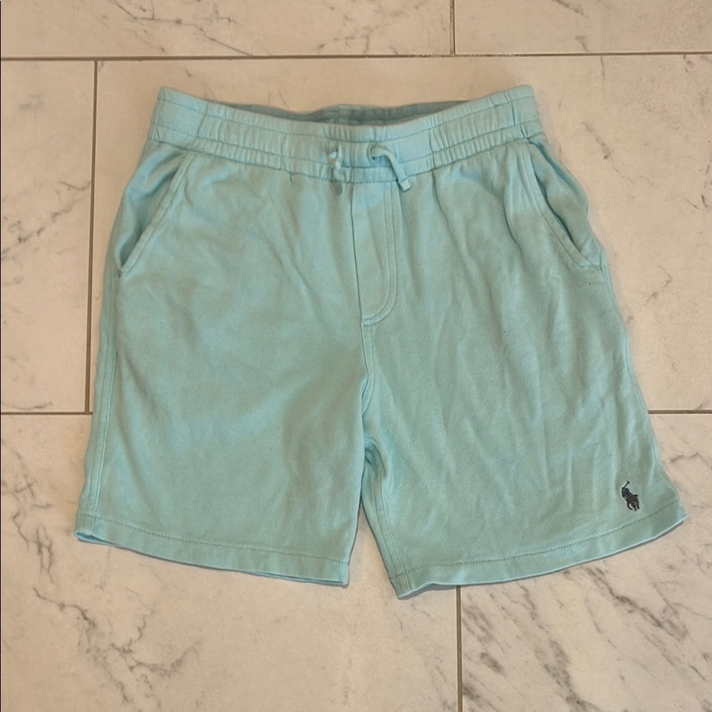 Boys Polo Ralph Lauren Light Blue Shorts Size 10-12